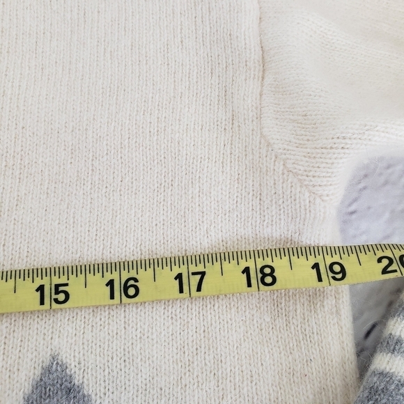 Vintage 80s Liz Claiborne Sweater Angora/Lambs Wool see pics descript - Picture 10 of 13